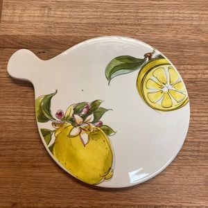 Effetti Lemon 🍋 Trivet Cheese Plate Italy